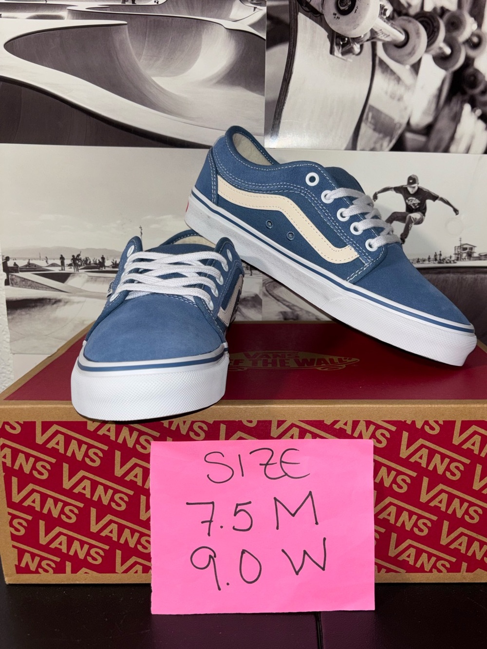 Vans Chukka Low Sid sz 7.5 Men’s 9.0 Women’s